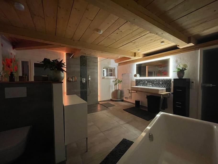 Mit Luxusbad, Terrasse Ostseenaehe *